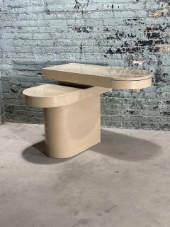 Richard Himmel Post Modern Corner Console Desk 1970 - 3552432