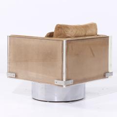 Richard Himmel Richard Himmel Mid Century Lucite Swivel Lounge Chairs Pair - 4113576
