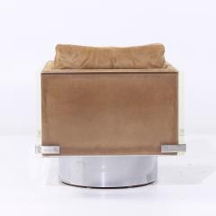Richard Himmel Richard Himmel Mid Century Lucite Swivel Lounge Chairs Pair - 4113580