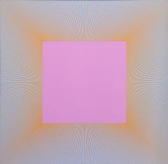 Richard Joseph Anuszkiewicz Light Magenta Square - 297534