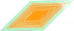 Richard Joseph Anuszkiewicz Orange on Green Rhombus from Volumes Variable Multiple - 880069