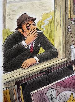 Richard Lippincott Denison Taylor The Male Gaze Literally Playboy Cartoon - 4308819