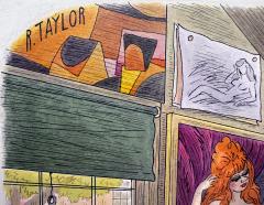 Richard Lippincott Denison Taylor The Male Gaze Literally Playboy Cartoon - 4308821