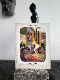 Richard Lippincott Denison Taylor The Male Gaze Literally Playboy Cartoon - 4308822
