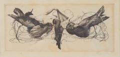 Richard M ller Richard M ller etching Rivals in the style of F licien Rops - 1181515