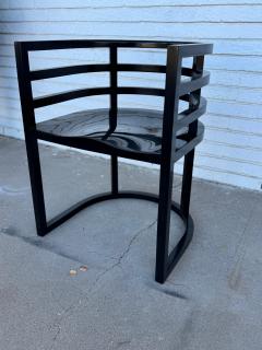 Richard Meier Richard Meier 810 Black Lacquered Armchair - 4313854