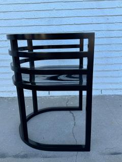 Richard Meier Richard Meier 810 Black Lacquered Armchair - 4313883