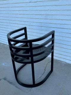 Richard Meier Richard Meier 810 Black Lacquered Armchair - 4313885