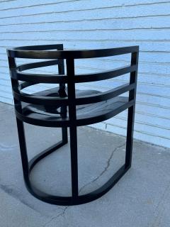 Richard Meier Richard Meier 810 Black Lacquered Armchair - 4313887