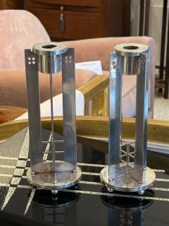 Richard Meier Richard Meier King Richard Candlesticks for Swid Powell 1983 - 4764707