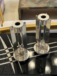 Richard Meier Richard Meier King Richard Candlesticks for Swid Powell 1983 - 4764708