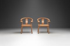 Richard Nissen Pair of Yin Chairs by Richard Nissen for Nissens Tr varefabrik Denmark 1960s - 4242616