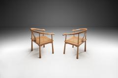 Richard Nissen Pair of Yin Chairs by Richard Nissen for Nissens Tr varefabrik Denmark 1960s - 4242617