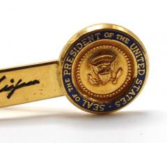 Richard Nixon Presidential Seal Tie Bar - 3672884