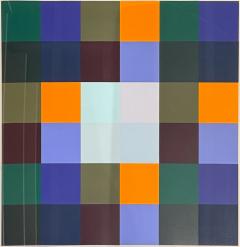 Richard Paul Lohse geometric silkscreen in colors Italy - 4196591