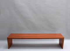 Richard Peduzzi 9 French 1980s Solid Cherry Benches by Richard Peduzzi - 2399488