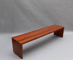 Richard Peduzzi 9 French 1980s Solid Cherry Benches by Richard Peduzzi - 2399490