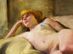 Richard R Clive Reclining Female Nude  - 3714182