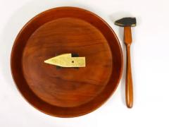 Richard Rohac Midcentury Nut Cracker Bowl Hammer Anvil by Richard Rohac Austria 1950s - 4057646
