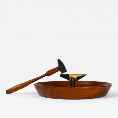 Richard Rohac Midcentury Nut Cracker Bowl Hammer Anvil by Richard Rohac Austria 1950s - 4061059