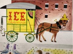 Richard Scarry Richard Scarry Little Benny Wanted a Pony Illustration Children Book Illustrator - 4756867