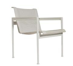Richard Schultz Mid Century Modern White Patio Chairs and Table Set by Richard Schultz for Knoll - 1749236