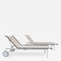 Richard Schultz Pair of Adjustable 1966 Collection Chaise Lounge by Richard Schultz - 3643875