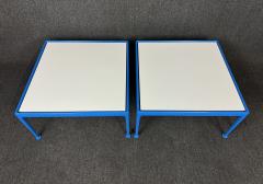 Richard Schultz Pair of Vintage Mid Century Modern 1966 Tables by Richard Schultz for Knoll - 3727183