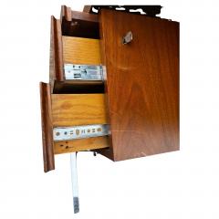 Richard Schultz Richard Schultz For Knoll Rosewood and Chrome Executive Desk - 4474634