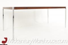 Richard Schultz Richard Schultz for Knoll Mid Century Rosewood and Chrome Dining Table - 2368273