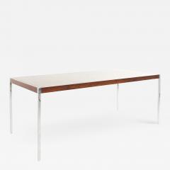 Richard Schultz Richard Schultz for Knoll Mid Century Rosewood and Chrome Dining Table - 2375322