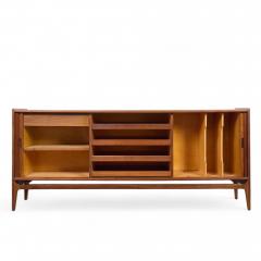 Richard Thompson Richard Thompson for Glenn of California Mid Century Walnut Tambour Credenza - 4291508