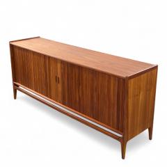Richard Thompson Richard Thompson for Glenn of California Mid Century Walnut Tambour Credenza - 4291511