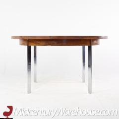 Richard Young Mid Century Round Rosewood Lazy Susan Dining Table - 2570123