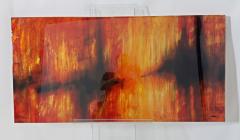 Rick Hobbs 2008 Rick Hobbs Rehearsal Large Abstract Acrylic Painting on Board Signed - 4722001