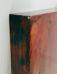 Rick Hobbs 2008 Rick Hobbs Rehearsal Large Abstract Acrylic Painting on Board Signed - 4722005