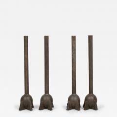 Rick Owens American Contemporary Swan Neck Bronze Sculptural Tall Urn - 4619542