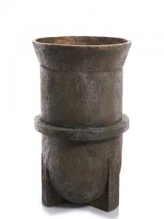 Rick Owens RICK OWENS BRONZE SCULPTURAL URN IN NITRATE PATINA - 2202606