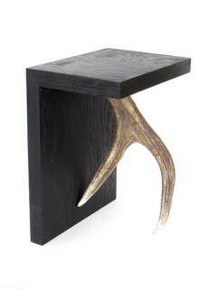 Rick Owens RICK OWENS STAG T STOOL IN BLACK WITH ANTLER - 3136466