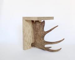 Rick Owens RICK OWENS STAG T STOOL IN NATURAL WITH ANTLER - 3136473