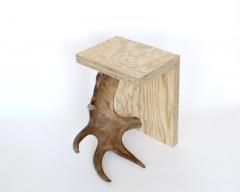 Rick Owens RICK OWENS STAG T STOOL IN NATURAL WITH ANTLER - 3136475