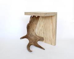 Rick Owens RICK OWENS STAG T STOOL IN NATURAL WITH ANTLER - 3136476