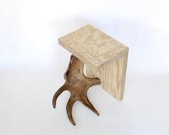 Rick Owens RICK OWENS STAG T STOOL IN NATURAL WITH ANTLER - 3136478