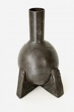 Rick Owens Rick Owens Cast Bronze Duck Neck Vase Nitrate Patina - 1565448