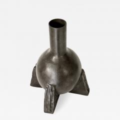 Rick Owens Rick Owens Cast Bronze Duck Neck Vase Nitrate Patina - 1565977