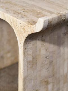 Ries Estudio Travertine Tori Stool - 2699819