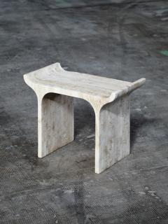 Ries Estudio Travertine Tori Stool - 2699820