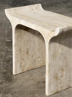 Ries Estudio Travertine Tori Stool - 2699821