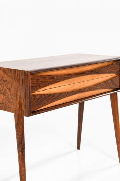 Rimbert Sandholt Pair of Rimbert Sandholt Beech Rosewood Bedside Tables 1960s - 4632612