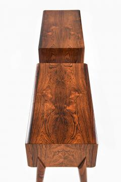 Rimbert Sandholt Pair of Rimbert Sandholt Beech Rosewood Bedside Tables 1960s - 4632614